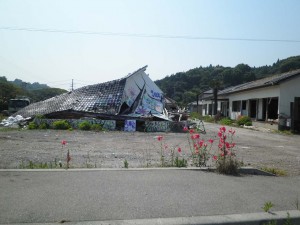 四倉港付近の住宅