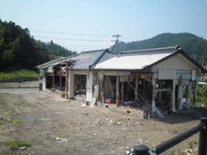 四倉港付近の住宅